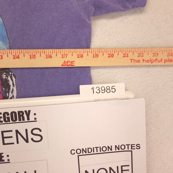 Jimi Hendrix Band Crew Neck Short Sleeve Graphic Shirt Mens Size Small S Purple - Picture 7 of 9